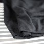 Preview: Liva Woolen Jersey mit TENCEL™Modal - black - MeetMilk