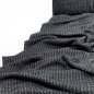 Preview: RESTSTÜCK 1,20m !!! - Jaquard Jersey - Metallic - schwarz/silber - Glitzer