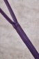 Preview: Reißverschluss - teilbar - 55 cm - plum - Mind the Maker