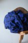 Preview: Viskose Crepe mit LENZING™ ECOVERO™ Fasern - Shady Shapes - cobalt blue - Mind the Maker