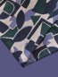 Preview: Bio Jacquard - Shape Up - bottle green/violet blue - Mind the Maker