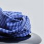 Preview: Two Tone Check mit TENCEL™ - lapis - meetMilk