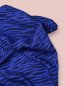 Preview: Viskose mit LENZING™ ECOVERO™ Fasern - Zebra - cobalt blue/indigo night - Mind the Maker