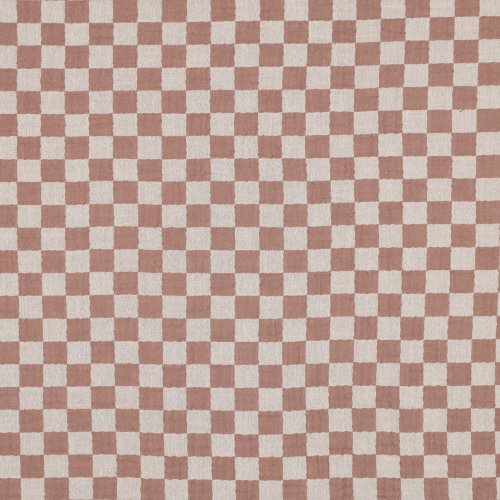 Musselin - Checks - beige