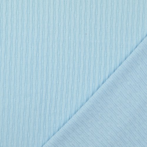 RESTSTÜCK 50cm !!! - Feinstrickjersey - Chloé - hellblau