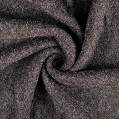 Wollfleece - uni - anthrazit