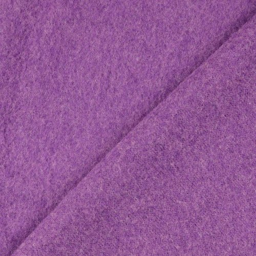 Wollfleece - uni - lila