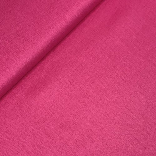 Leinen - uni - pink