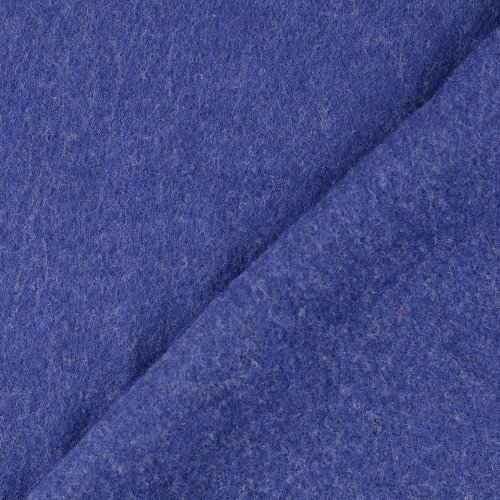 Wollfleece - uni - marine