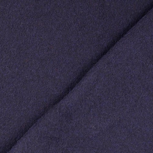 Wollfleece - uni - navy