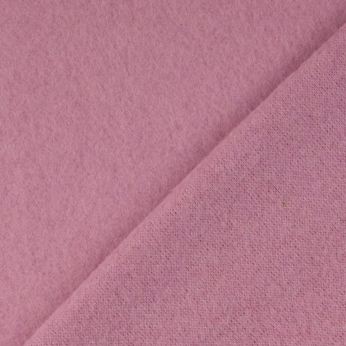 Wollfleece - uni - rosa