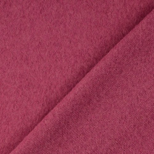 Wollfleece - uni - altrosa