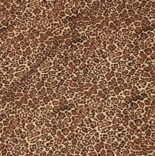 Viskose - animalprint - braun