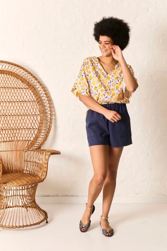 Papierschnittmuster - Top Billie & Shorts Finn - Damen - Atelier Jupe