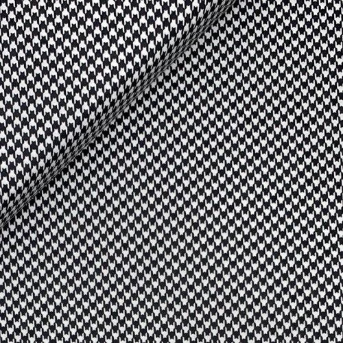 Baumwolle - Houndstooth - onyx - Checkered Elements - Art Gallery Fabrics
