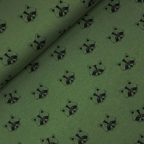 Bio Soft Sweat - Racoon - forest green