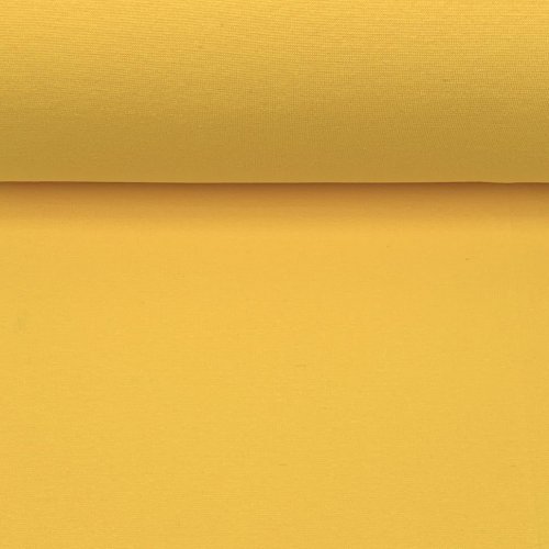 Schlauchbündchen - uni - gelb