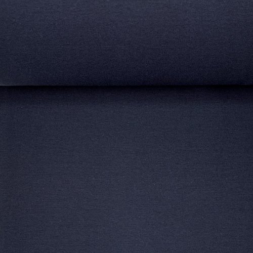 Schlauchbündchen - uni - dunkelblau