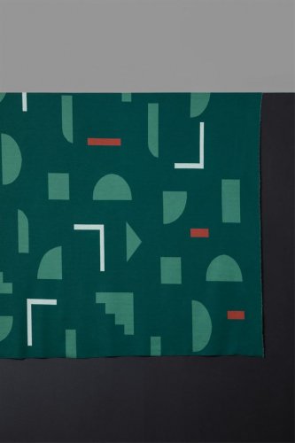 Bio Jacquard - Element - bottle green - Mind the Maker