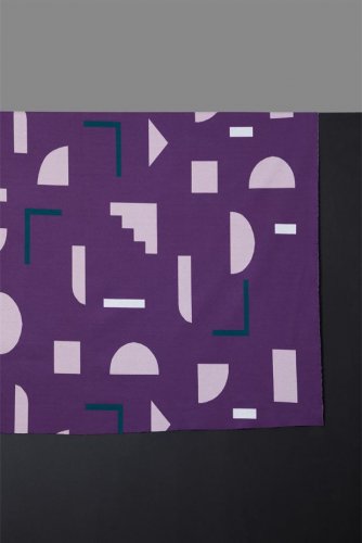 Bio Jacquard - Element - plum - Mind the Maker