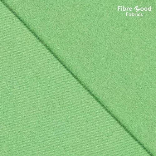 Baumwoll Twill - uni - emerised - green - Fibremood No. 27