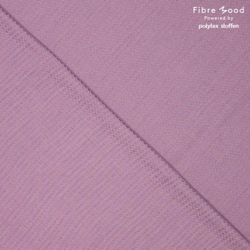 Lyocell - Jacquard Blocks - mauve - Fibremood