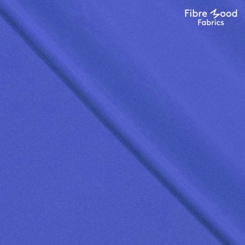 Viskose Satin - Stretch - uni - dazzling blue - Fibremood No. 29