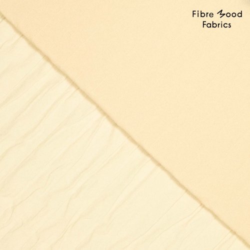 Jackenstoff - 3D Stripes - uni - beige - Fibremood No. 31