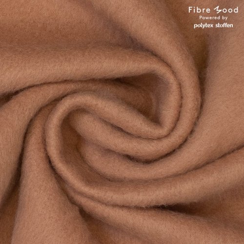 RESTSTÜCK 1,20m !!! - Mantelstoff - uni - almond beige