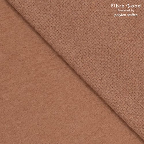 RESTSTÜCK 1,20m !!! - Mantelstoff - uni - almond beige