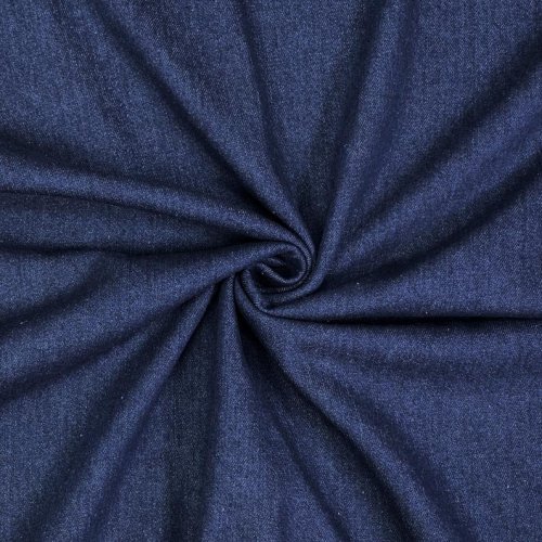 RESTSTÜCK 1,20m !!! - Baumwoll Jeans - Washed Denim - dark blue - Fibremood No. 27