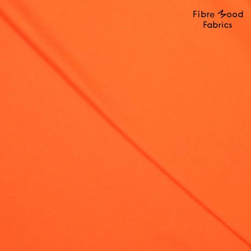 Bündchen Schlauch - Feinripp - orange - Fibremood No. 32