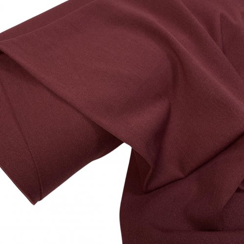Hosenstoff - Two Way Stretch - Wool Touch - bordeaux