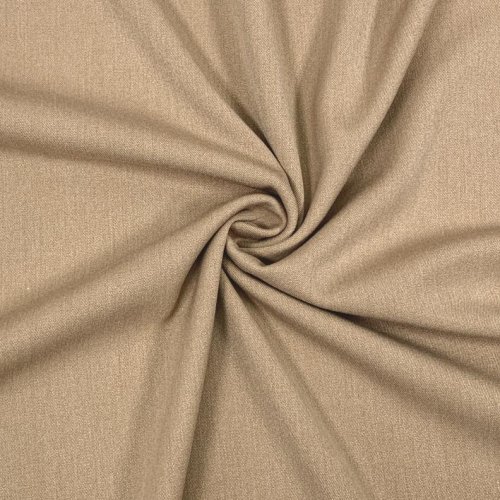 Hosenstoff - Two Way Stretch - Wool Touch - camel melange