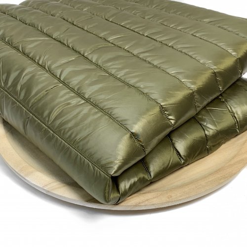 RESTSTÜCK 70cm !!! - Jackenstepper - Glossy - olive