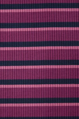 Derby Stripe Jersey mit TENCEL™Modal - cherry - MeetMilk