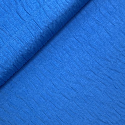 Jersey gesmokt - jeansblau