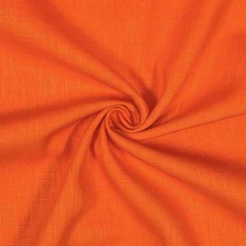 Leinen - uni - orange