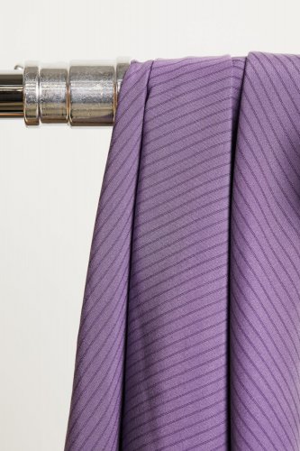 Two Tone Slim Stripe mit TENCEL™ - mauve - MeetMilk