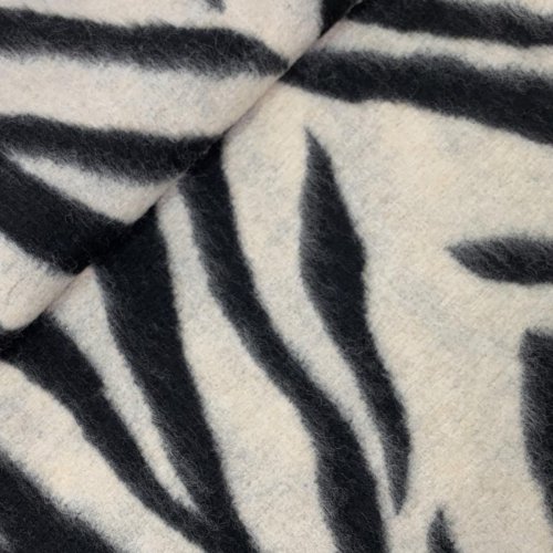 Mantelstrick - Wool - Zebra