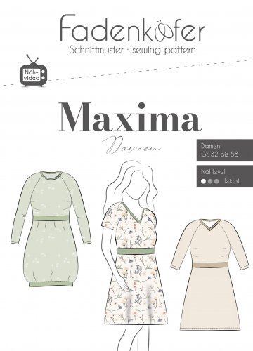 Papierschnittmuster - Maxima - Damen - Fadenkäfer