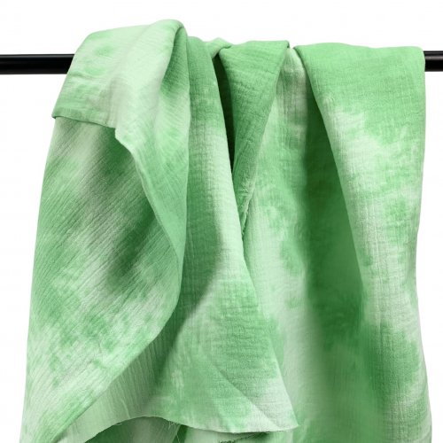 Musselin - Simply Batik - green