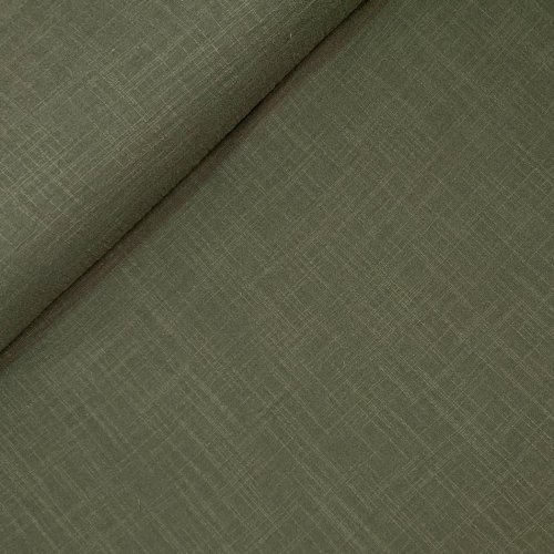 Musselin Slub - khaki