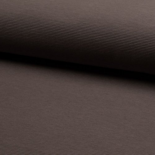 Rib Jersey - Ottoman - dusty brown