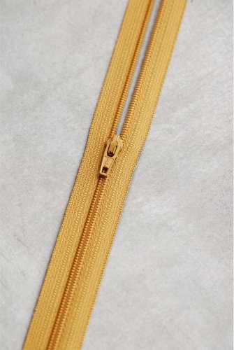 Reißverschluss - Basic Coil - 18cm - amber