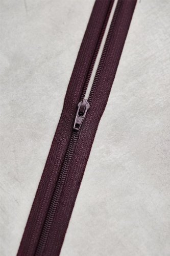 Reißverschluss - Basic Coil - 30cm - maroon