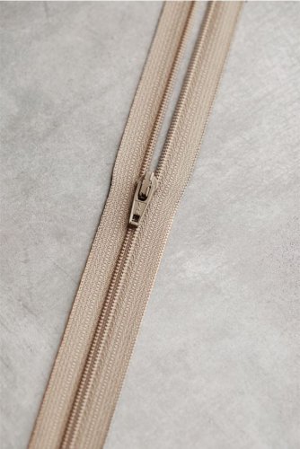 Reißverschluss - Basic Coil - 18cm - warm sand