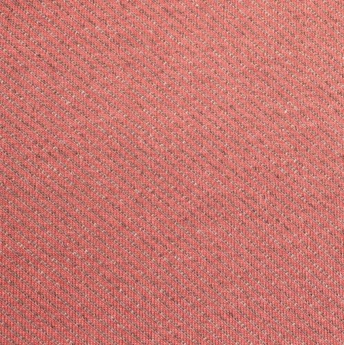 Jacquard Jersey - Serge - Streifen diagonal - grau/lachs - Swafing