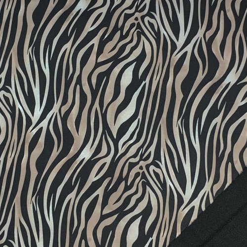 Softshell - Zebra - black