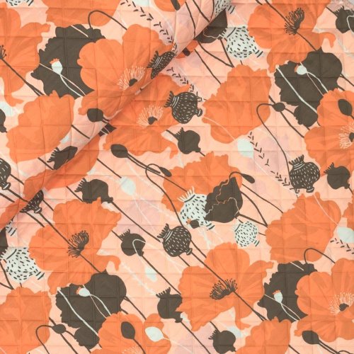 Stepper - Poppy Flowers - nude/orange